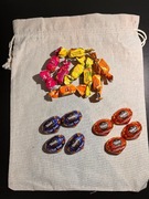 Woreczek ozdobny 30x40 cm z cukierkami – Idealne opakowanie na wydruki!