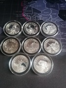 Srebrne Monety GIANTS OF THE ICE AGE 2019-2022