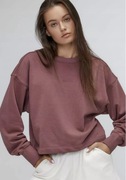 Sprandi bluza dresowa damska oversize sprany róż nowa z metką