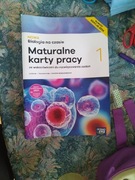 NOWA Biologia na czasie 1. Maturalne karty pracy ZR