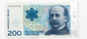 Banknot 200 koron Norwegia 2009 P.50 UNC