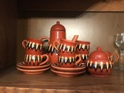 serwis w stylu vintage lata 80