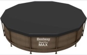 Pokrywa basenu Bestway Czarny Ø 370 cm