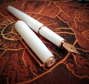 Pióro wieczne Hongdian Nebula 920 <EF> Rose gold. JAK NOWE