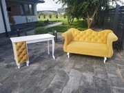 Sofa kanapa pikowana 