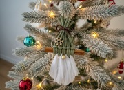 Ozdoba choinkowa, mikołaj zawieszka na choinkę 