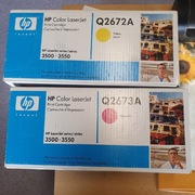 Toner oryginalny HP Q2672A oraz Q2673A