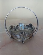 Cukiernica - plater posrebrzana Vintage