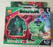 Spider Man vs Hulk figurki Lele