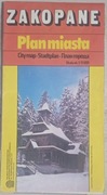 Zakopane Plan miasta