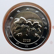 FINLANDIA 2025 2 EURO OBIEGOWE UNC !!!!!RAR!!!!!