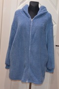 Bluza polar damska z kapturem rozsuwana XL