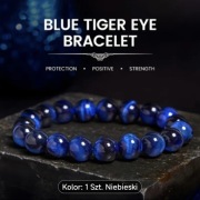 Niebieską  bransoletka tęczowe oko z ochroną pozytywność i siła 