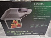 Monitor podsufitowy samochodowy  Nvox RF 988 Grey