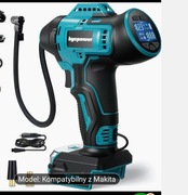 Kompresor 18V pompka podręczna 120W współpracuje z akumulatorami Makita 18V