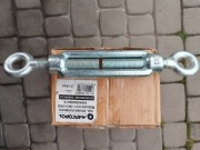 Śruba rzymska M20 oko-oko Kuta Ocynk Nowe DIN 1480 39szt