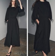 Zara sukienka popelinowa z marszczeniem wiązana M