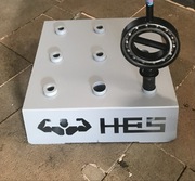 Stojak na gryfy box S-16 Hes na 9 gryfów