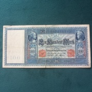 Niemcy 100 marek 1908 rok