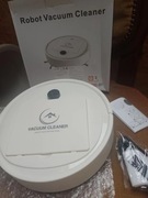 Nowy robot odkurzacz 2w1 z funkcją mopowania, biały – sterowanie 