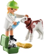 Playmobil 70252 pani weteryniarz z cielaczkiem