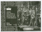 Blok 391** Fi 5443** - 1000. rocznica koronacji Chrobrego CZARNODRUK 2026