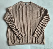 Amisu beżowy sweter S