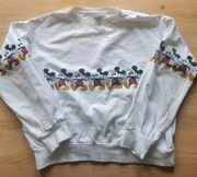 SINSAY BIAŁA BLUZA BEZ KAPTURA MYSZKA MICKEY 32 XXS