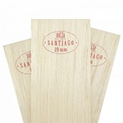 Balsa 19mm średnio-twarda 50cm pół metra SANTIAGO 19x100x500mm