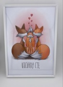 Ilustracja, print, grafika, plakat A4 ilustracja autorska dla dziecka
