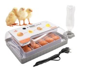 Automatyczny inkubator 20 jaj LED kontrola temp wilgoci