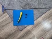 pręt lanca do wyciągania wgniotek + przekładka do szyby i klin