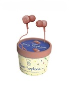 Słuchawki dokanałowe SBS Ice Cream Czerwony