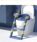 Nakładka na sedes z drabinką dla dzieci miekkie składane siedzisko toalety