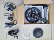 Shimano cues 2x9 zestaw grupa 