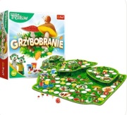 GRA RODZINNA PLANSZOWA GRZYBOBRANIE  TREFLIKÓW 21 GRZYBÓW 3+