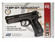 Wiatrówka pistolet replika na śrut kulki BB ASG CZ 75 SP-01 Shadow 4,5 mm