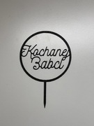 Toper na tort “Kochanej Babci” – Dzień Babci, urodziny, dekoracja