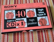 SONY CDIX II  40 min. Japońskie wydanie.