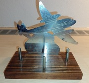 STOJAK NA LISTY METALOWY SAMOLOT
