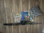 Zestaw na ryby + komplet moro przeciwdeszczowy