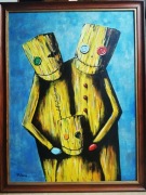 "Słomiana Familia" Piotr Piskorz - oryginał 