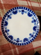 Talerz Wallendorf 1764 Echt kobalt GDR