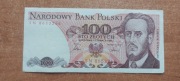 Banknot 100 zł z 1986r, Seria SN Stan!!!