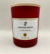 Świeca sojowa 200g z playlistą NFC | Prezent | Spotify | Valentine Silence