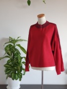 Sweterek dwukolorowy autograph sweter półgolf 44 XXL oversize