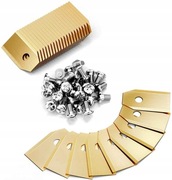 12 x Tytanowe ostrza Husqvarna Gardena + śruby