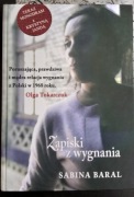 Sabina Baral, Zapiski z wygnania, autograf 