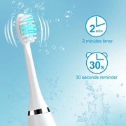 Szczoteczka soniczna do zębów WYBIELANIE WODOODPORNA IPX7 + 6 KOŃCÓWEK !!!