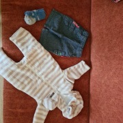 4 kartont ubrań 56-86 chlopiec